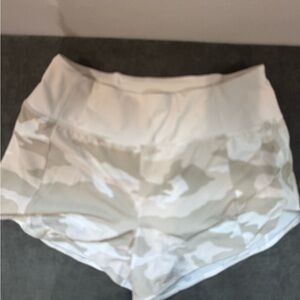 Athleta White Athletic Shorts